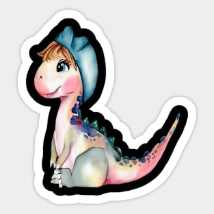 Cute dinosaur Sticker